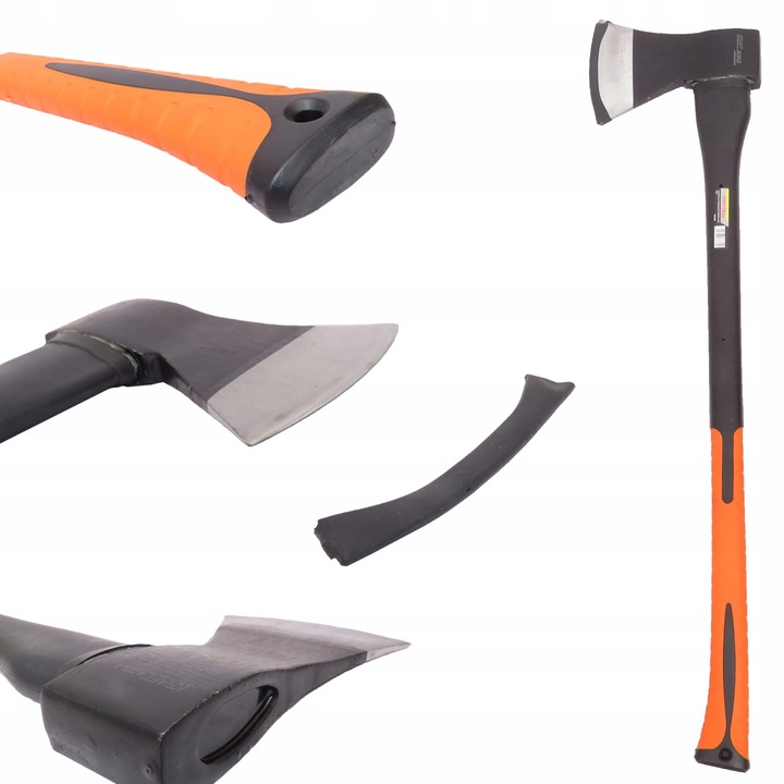 Topor universal Kraft&Dele KD288, 2kg, 86cm, fibra sticla, otel carbon