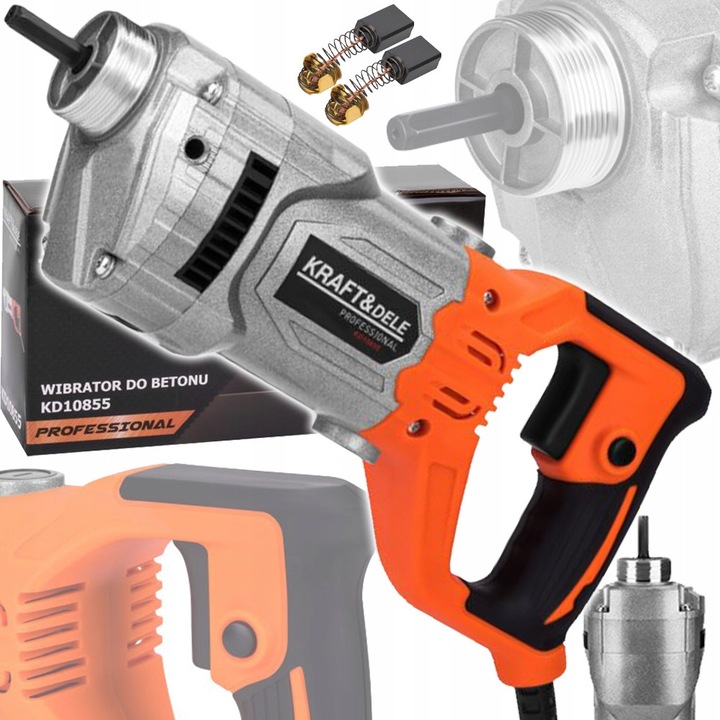 Betonvibrátor Kraft&Dele KD10855 1300W 4000rpm 230V