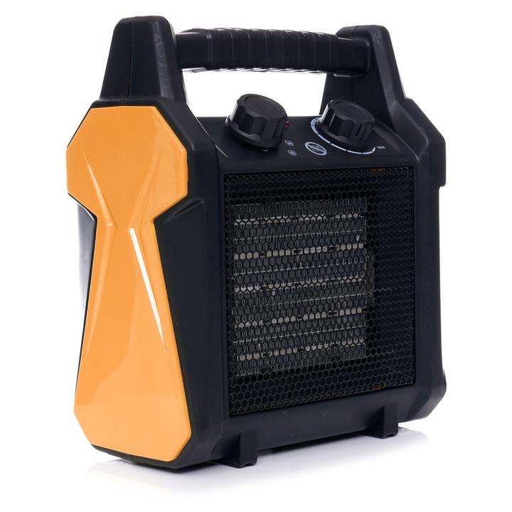 Elektromos melegítő Kraft&Dele KD11741 3500W állítható fekete 23,4x13x28,4cm