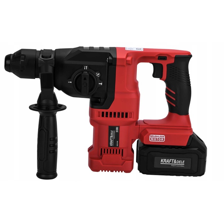 Ciocan rotopercutor Kraft&Dele 21V 3.5J 2x4Ah multicolor