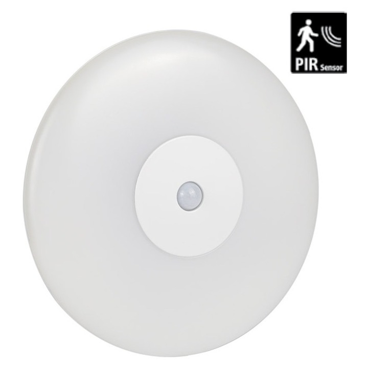 Plafoniera LED Lumax Sphere 26x6.5cm 15W 4000K IP44