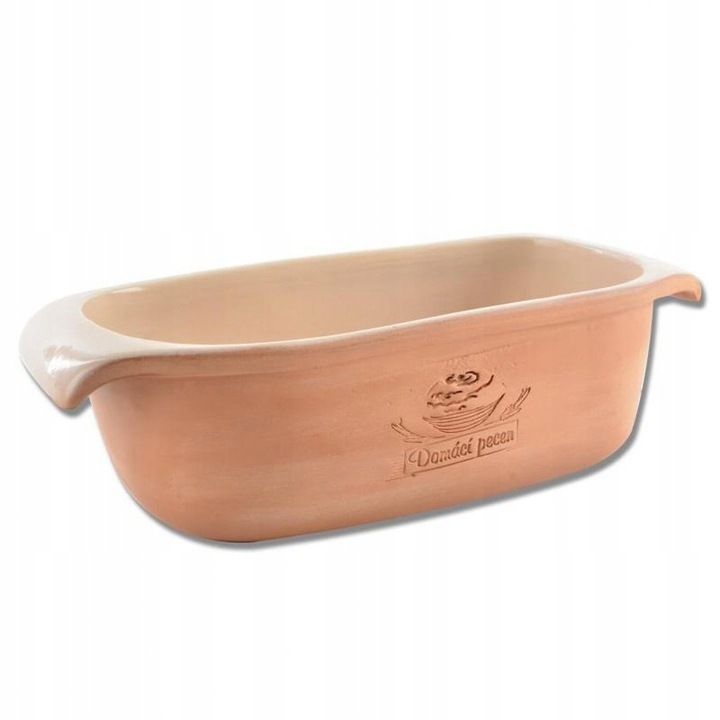 Forma ceramica pentru paine Orion 33x16x9,5cm, capacitate 2,7l, maro