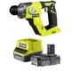 Ciocan rotopercutor Ryobi R18SDS, 18V, SDS+ cu energie de impact 1,3 J EPTA, 4 moduri, LED, Verde/negru, 1 buc