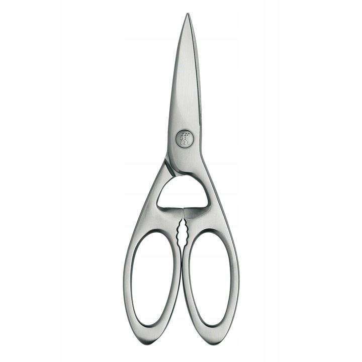 Foarfeca multifunctionala Zwilling TWIN Select, din otel inoxidabil, lame forjate ascutite manual si micro-zimtate, argintiu, 20 cm