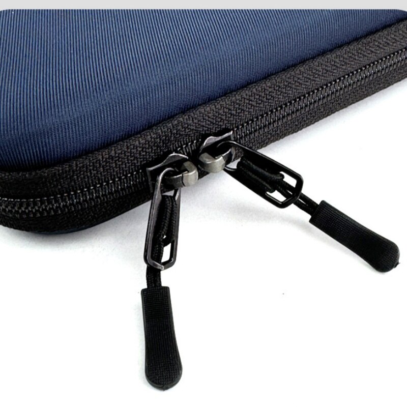 Husa pentru laptop, 16 inch, rezistenta la strivire, cu carcasa rigida, rezistenta la socuri, ORBER, subtire si usoara, suprafata impermeabila, design minimalist, 30, 5 × 42, 5 × 3 cm, EVA/ poliester, albastru