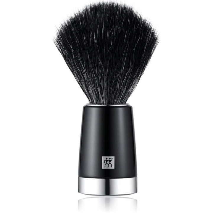 Pensula de barbierit Zwilling Classic, sintetica, negru, 10.5 cm