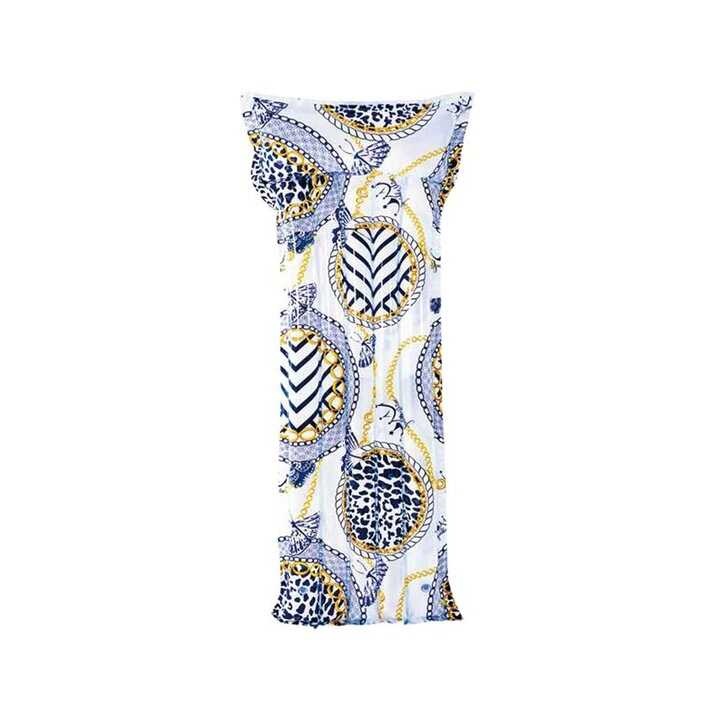 Felfújható divatos strandmatrac beépített párnával 171x66x22 cm JILONG