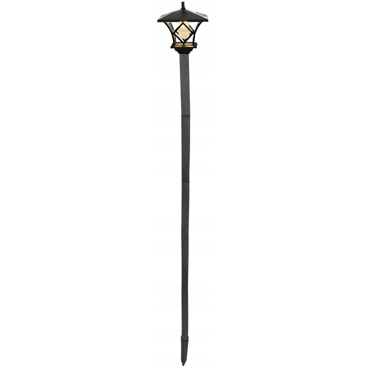Strend Pro Garden LED állítható napelemes lámpa, meleg fehér, 17x17x153cm