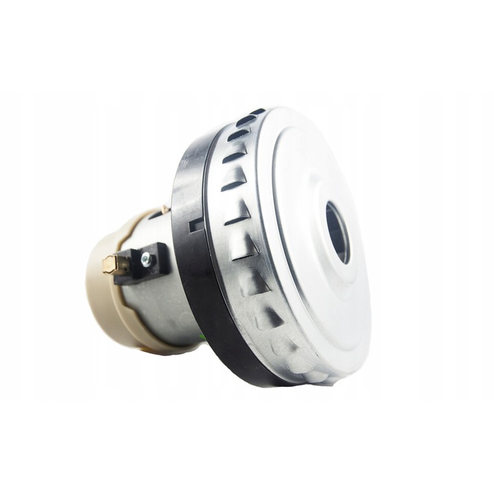 Motor turbina pentru aspirator Techkar BFCYKILM (inlocuitor DW-Pc52 183064), 1400 W, pentru lucru uscat/umed, compatibil cu Karcher MV3/WD3/WD2/SE 4001, argintiu/bej