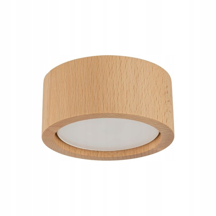 Спот плафон TK Lighting EVE бук кафяв 4.5x9.5см