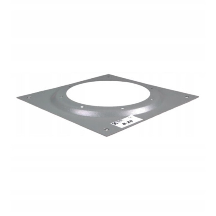 TYWENT B-16 tetőventilátor alap, horganyzott 320x320mm 160mm