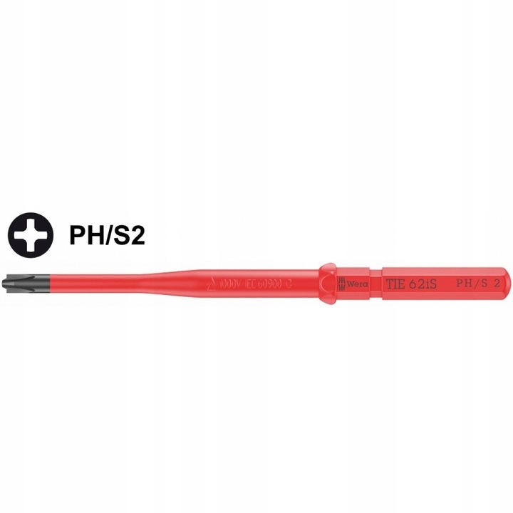 Сменяем накрайник Wera Slim PH S2 157mm изолиран VDE
