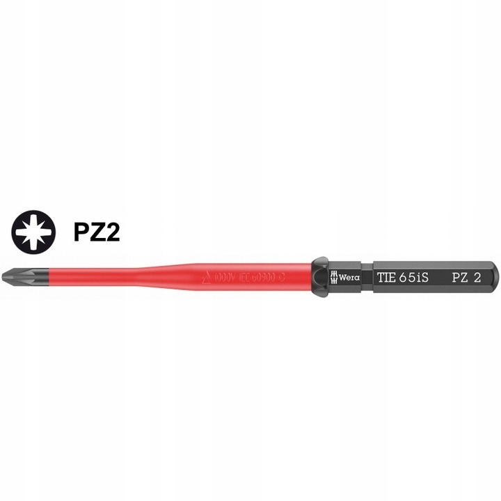 Сменяем накрайник Wera Slim PZ2 157mm изолиран VDE
