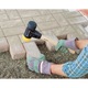 Set ciocane cu capete moi Wiha Safety, 9 piese, maner din hickory, 8 capete interschimbabile de duritati diferite, cutie metalica, negru/orange
