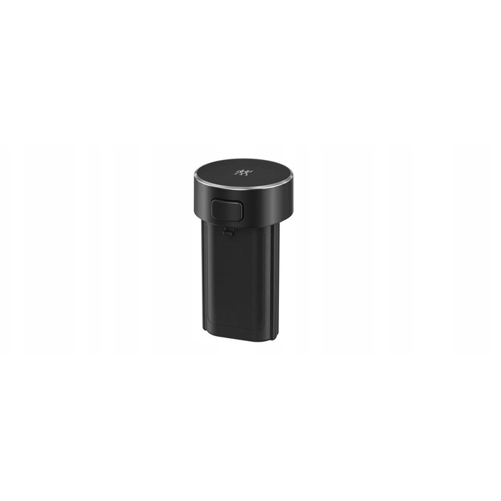 Acumulator Zwilling XTEND 12 V 3000 mAh litiu-ion, cu functie powerbank USB-C si indicator LED, negru mat, 1 buc