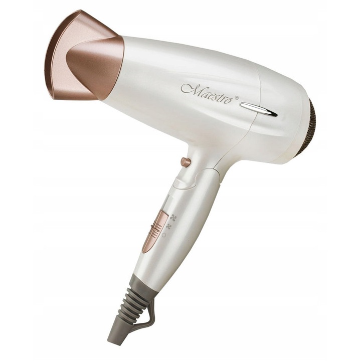 Сешоар Maestro MR-213, 2000W, сгъваем, черен, компактен