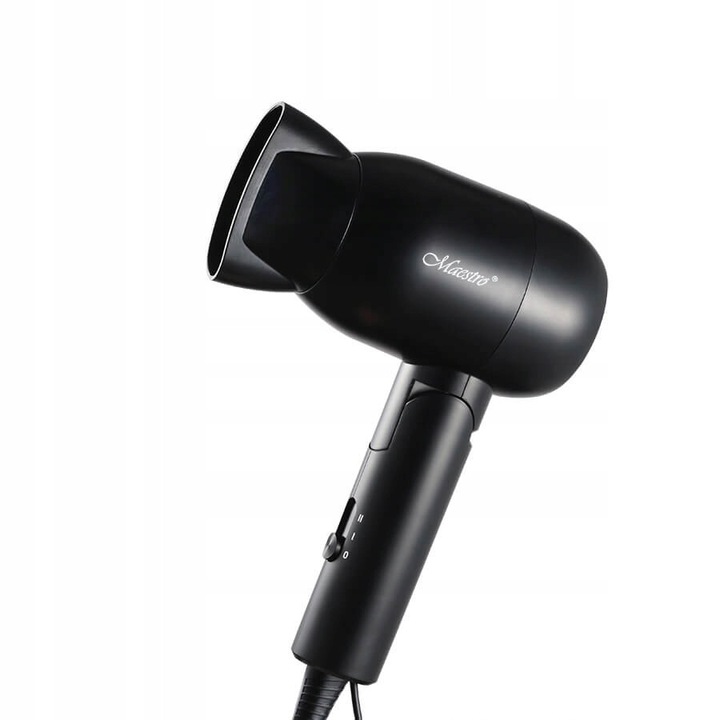 Сешоар Maestro MR-200, компактен, 1500W, сгъваем, черен