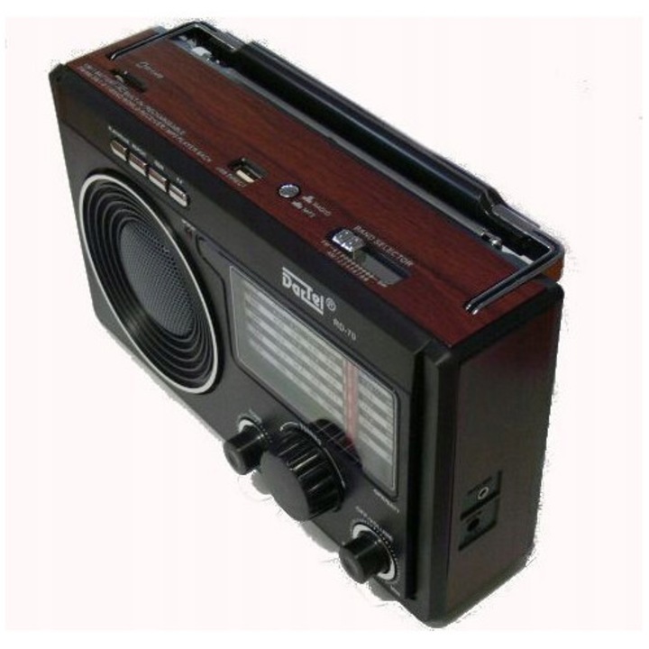 Radio portabil Dartel RD-70 maro 26x15.5x8.1cm MP3 FM SD