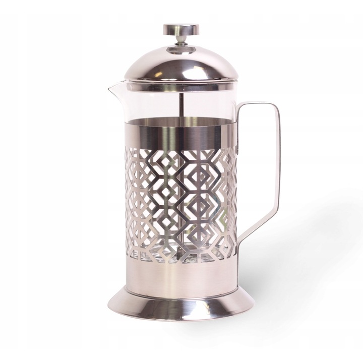 Kamille teafőző 1000ml üveg rozsdamentes acél 22x10cm