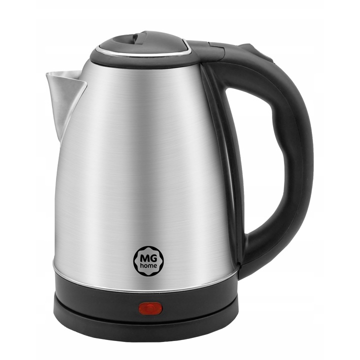 MG Home 7105024432 elektromos vízforraló/teafőző 1500 W, 1,8 l, inox, ezüst/szürke