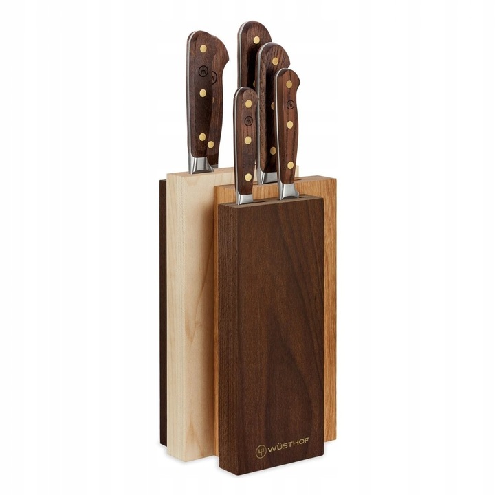 Wusthof Crafter késkészlet, 6 részes, tölgyfa, többszínű, 9x23cm