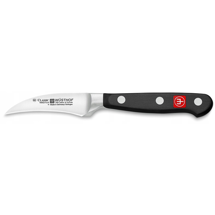 Wusthof Classic hámozókés 7cm fekete