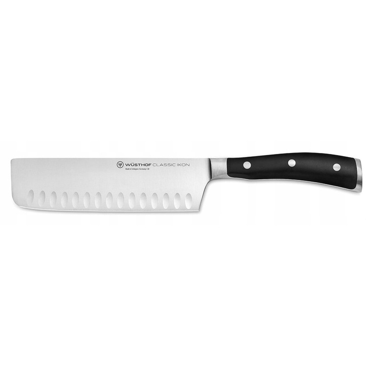 Wusthof Classic Ikon Nakiri kés, inox, 17x29.7cm