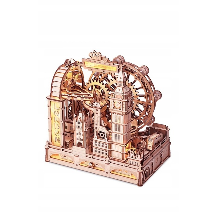 Rolife Márvány Utazás London 3D Puzzle fa 225x235mm 431 darab