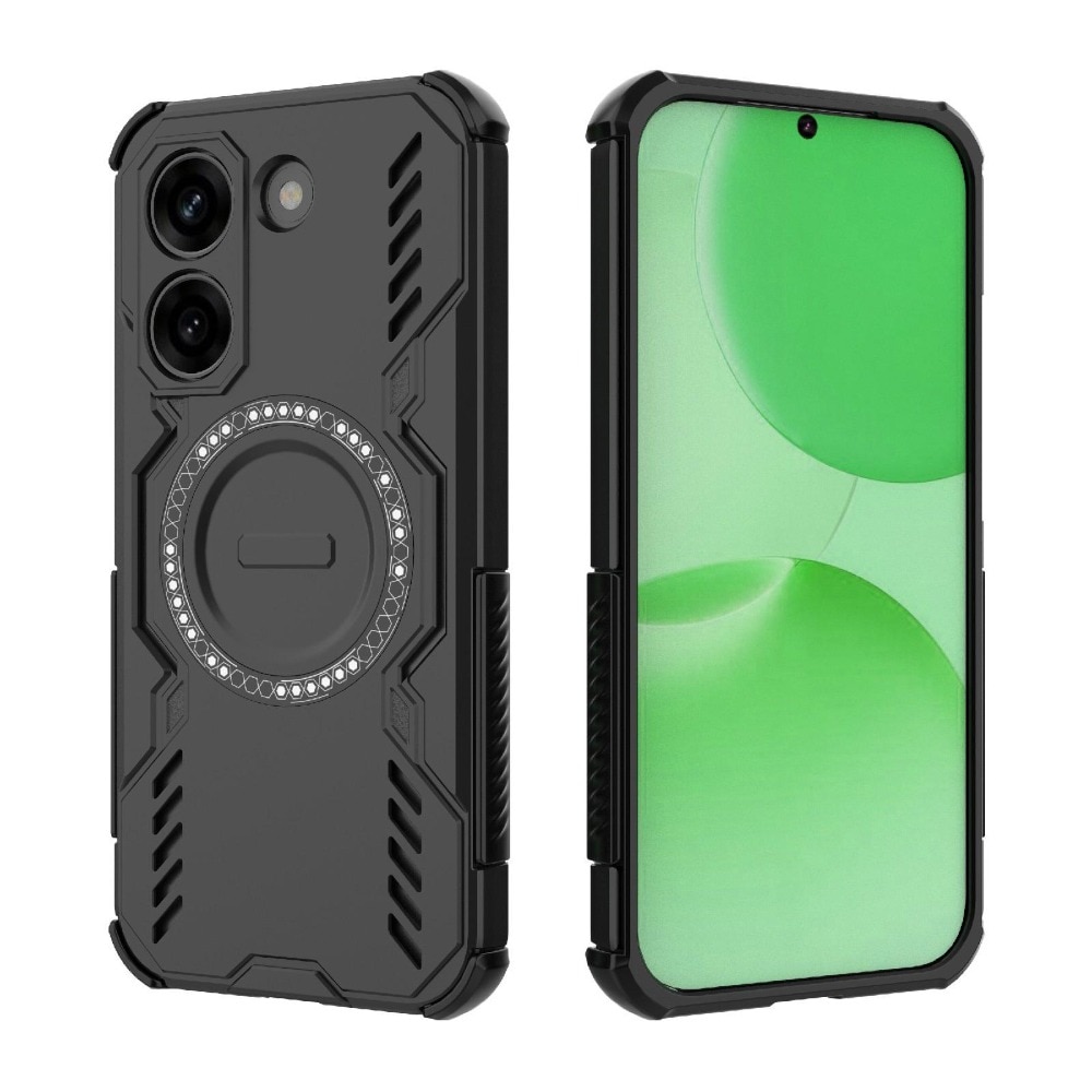 Husa pentru Xiaomi Poco X8 Pro DaDen ArmorMag, Magsafe, Antisoc, Calitate Premium, Protectie Superioara, Negru