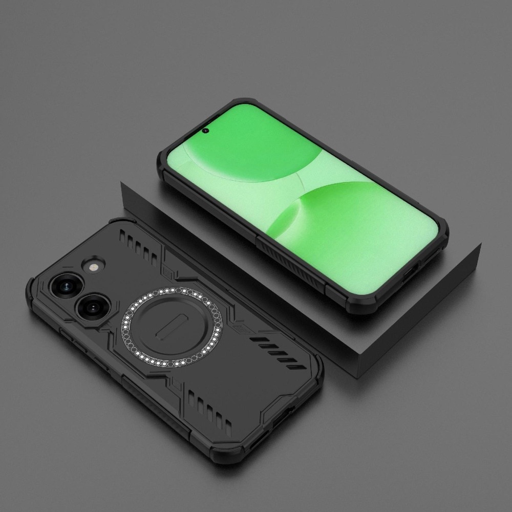 Husa pentru Xiaomi Poco X8 Pro DaDen ArmorMag, Magsafe, Antisoc, Calitate Premium, Protectie Superioara, Negru