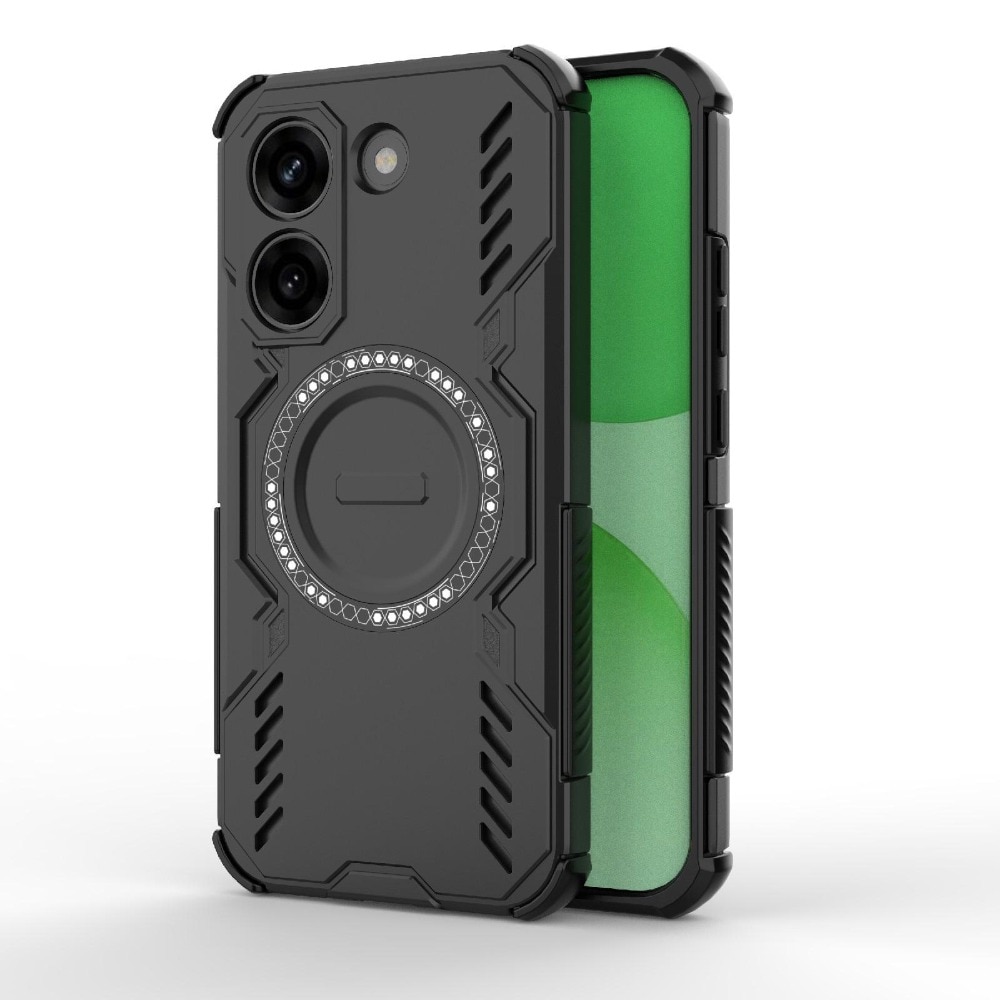 Husa pentru Xiaomi Poco X8 Pro DaDen ArmorMag, Magsafe, Antisoc, Calitate Premium, Protectie Superioara, Negru