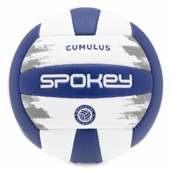 Волейболна топка Spokey Cumulus, размер 5, 260-280гр, бяла, 23.5x28.8см
