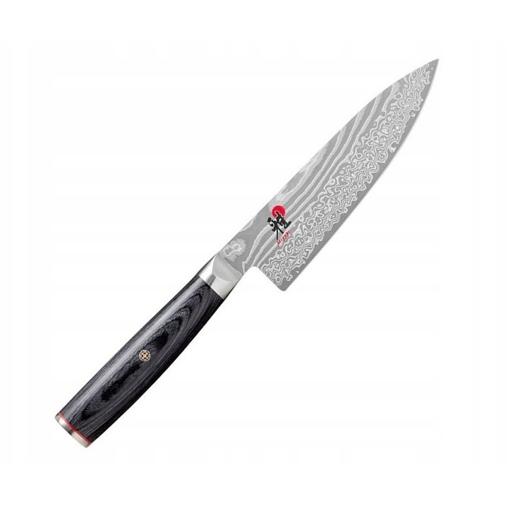 Miyabi 5000FCD Gyutoh konyhakés, damaszkuszi, fekete, 16cm