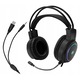 Геймърски слушалки Tracer GameZone GZ X1, on-ear с гъвкав микрофон и намаляване на шума, 50 мм говорители, RGB осветление, 3,5 мм жак, черни, 1 бр