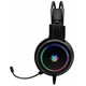 Геймърски слушалки Tracer GameZone GZ X1, on-ear с гъвкав микрофон и намаляване на шума, 50 мм говорители, RGB осветление, 3,5 мм жак, черни, 1 бр