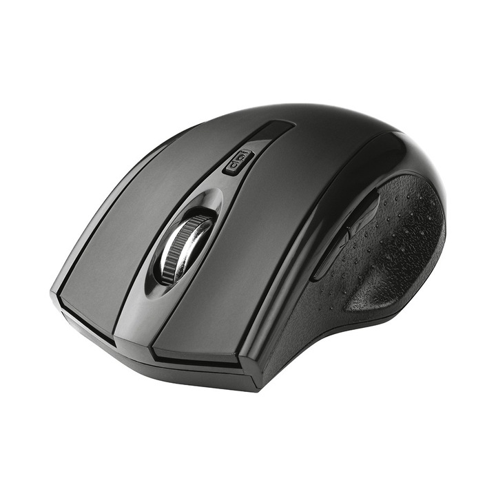 Tracer Deff RF Nano vezeték nélküli egér, optikai, fekete, 1600 DPI, nano USB