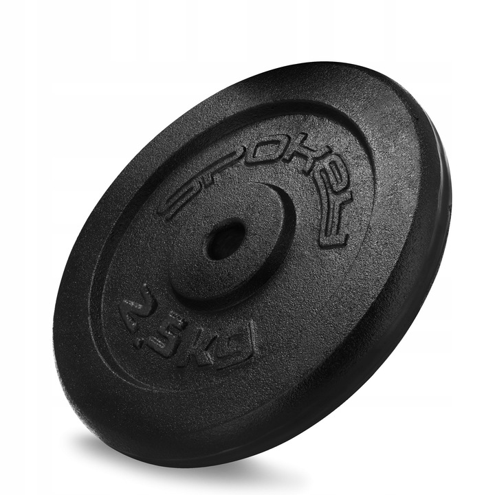 Set discuri greutati fonta Spokey 2x2.5kg 28mm