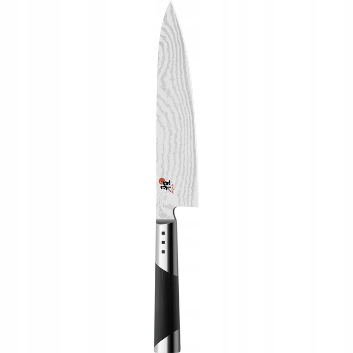 Cutit de bucatarie Miyabi 7000D Gyutoh 20cm damasc multistrat, maner lemn Micarta