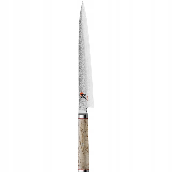 Miyabi 5000MCD Sujihiki kés 24cm, nyírfa, MicroCarbide MC63 acél