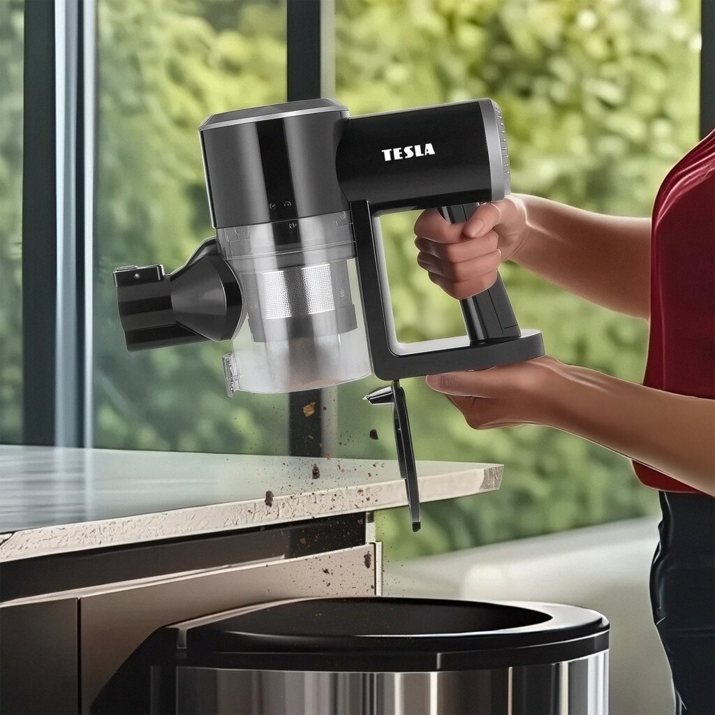TESLA PureStar E20 Plus aspirator vertical cu acumulator flexibil 2 in 1