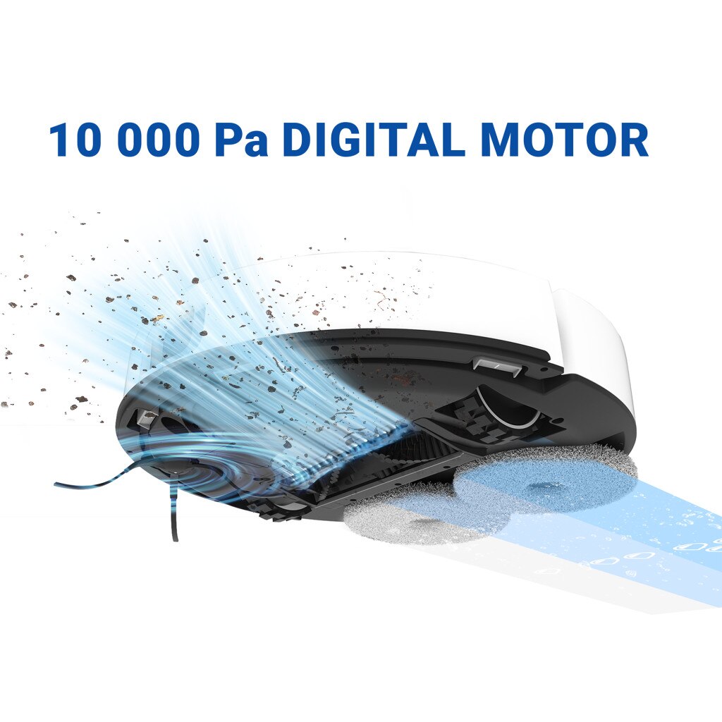 TESLA RoboStar iQ900 Ultra robot aspirator cu mop, curatare si incarcare automata