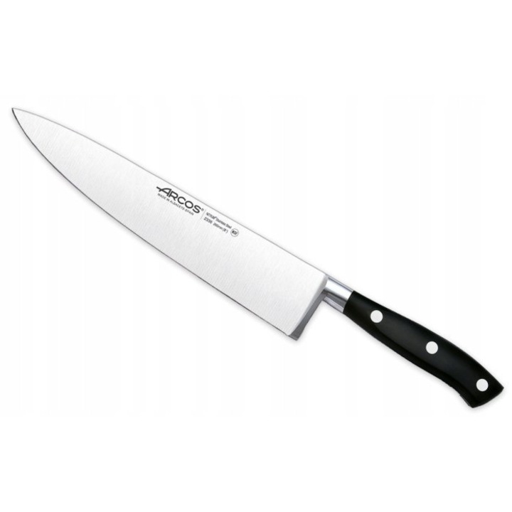 Arcos Riviera szakácskés 20cm NITRUM acél fekete