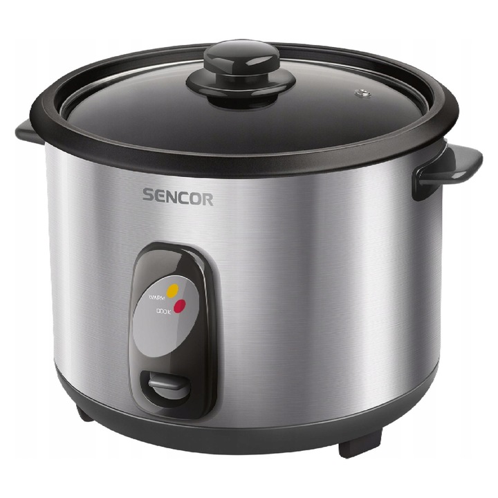 Sencor SRM 2800SS rizsfőző edény, rozsdamentes acél, ezüst, 2,8L