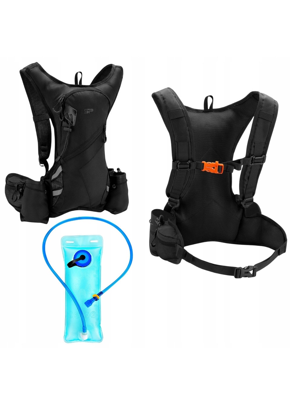 Vesta alergare/hidratare Salomon ACTIVE SKIN 8 SET, Valiant Poppy