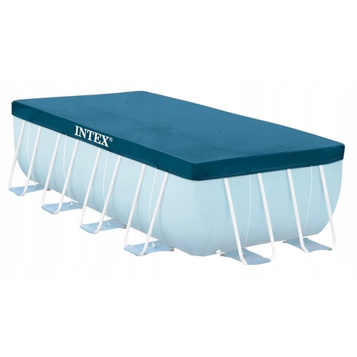 Покривало за басейн Intex 400x200x20см синьо