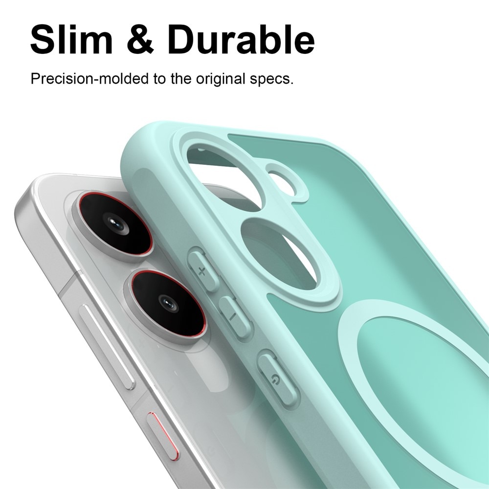 Husa MagSafe pentru Xiaomi Poco X8 Pro, HaloFrost II, Mint Green