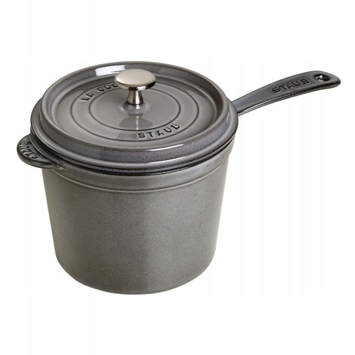 Staub Specialities öntöttvas edény 2.8 l szürke 18 cm fedővel