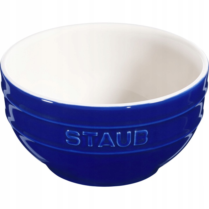 Bol ceramic rotund Staub 14cm albastru