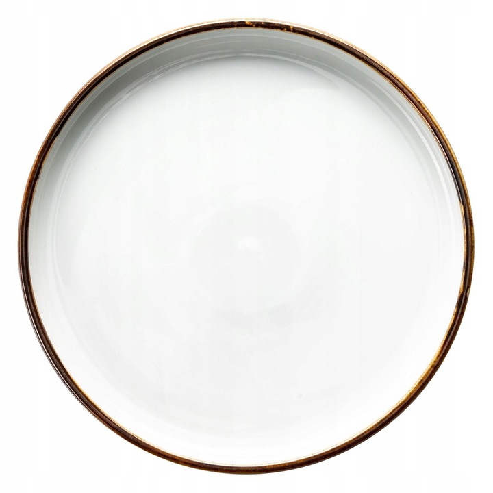 Verlo Slow lapos tányér, porcelán, 25cm, fehér