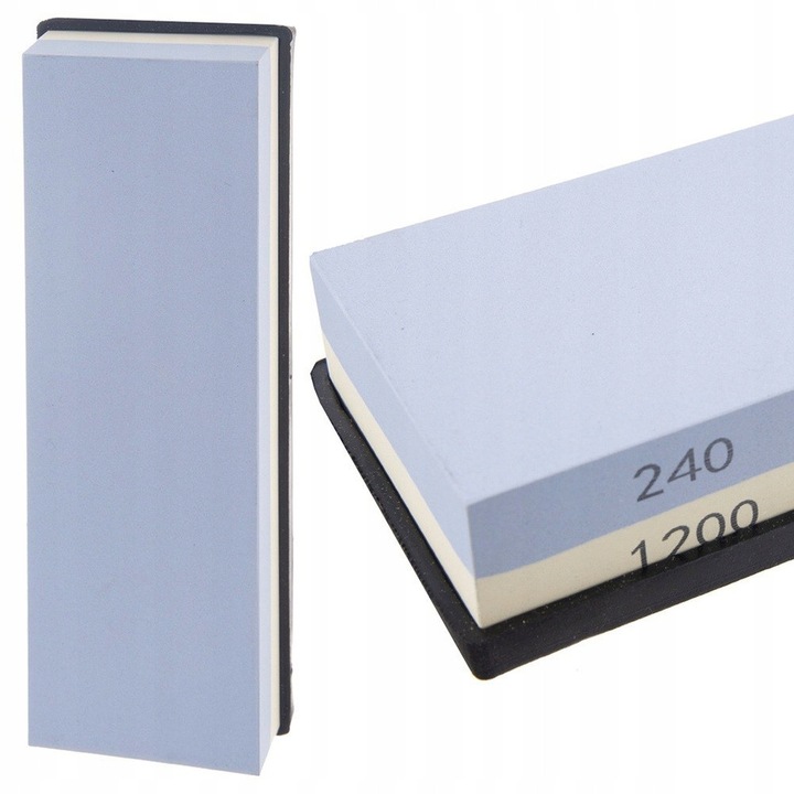 Vilde élezőkő 240/1200, késekhez, élezési vezetővel és csúszásgátló talppal, kék/bézs, 1 db